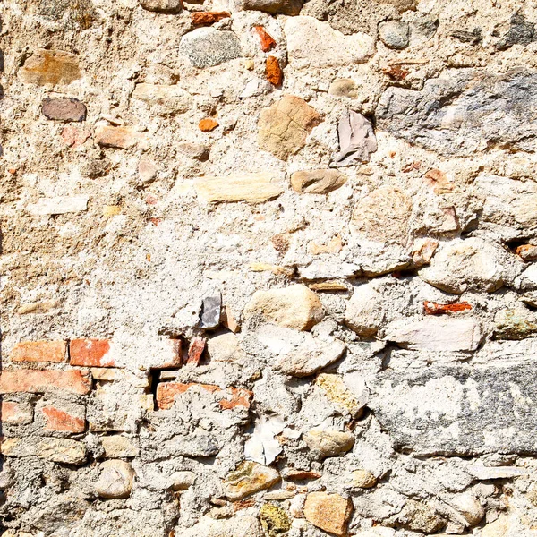 Ступінчаста Цегла Італійській Старій Стіні Матеріал Текстури Фон — стокове фото