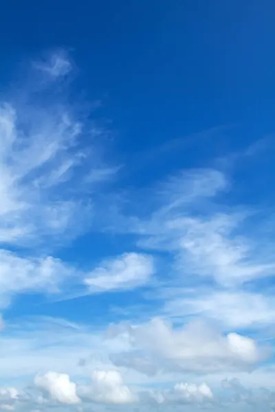 Ansicht Weiße Wolke Mit Blauem Himmel Hintergrund — Stockfoto