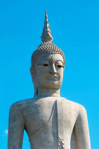 Grande Buda Montanha Manorom Mukdahan Província — Fotografia de Stock