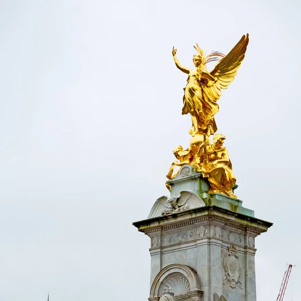 Marmor Und Statue Der Altstadt Von London England — Stockfoto
