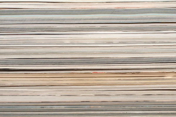 Texturas Papel Pila Revistas — Foto de Stock