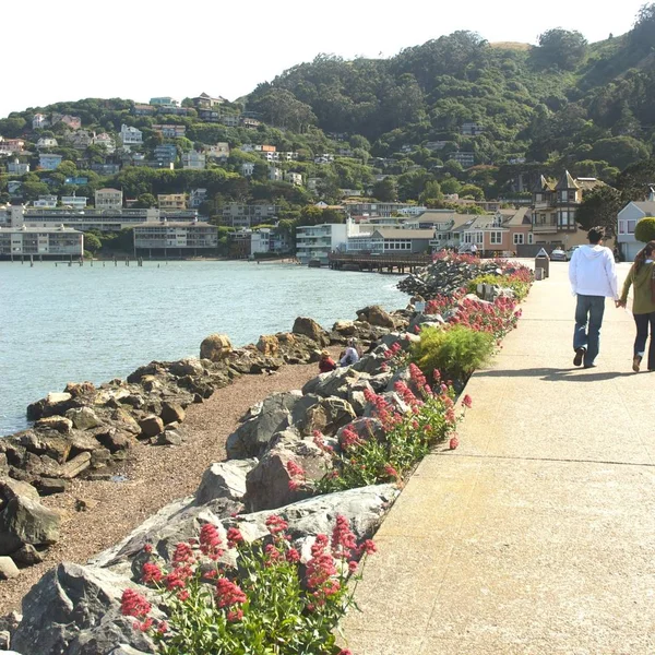 Sausalito Een Plaats Town Amerikaanse Staat Marin Valt Bestuurlijk Gezien — Stockfoto