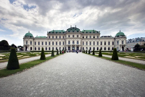 Belvedere Palace Viena Áustria — Fotografia de Stock