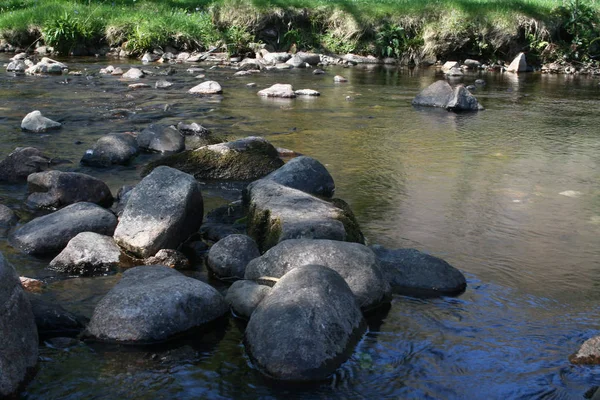 Large Rocks Boulders River — Stock Photo, Image