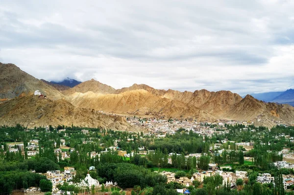 Shanti Stupa Leh Ladakh Dżammu Kaszmir Indie — Zdjęcie stockowe