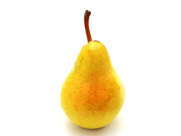 Dojrzałe Pears Objects Białym Tle Białym Tle — Zdjęcie stockowe