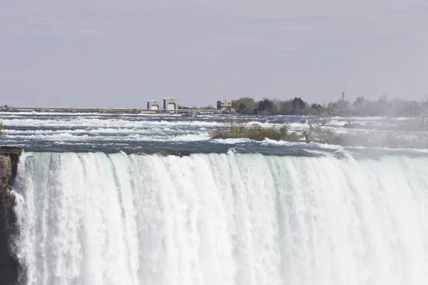 Schöne Isolierte Foto Der Erstaunlichen Niagarafälle Kanadische Seite — Stockfoto