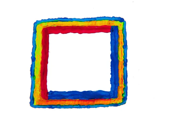 Абстрактная Цветная Графика Перо — стоковое фото