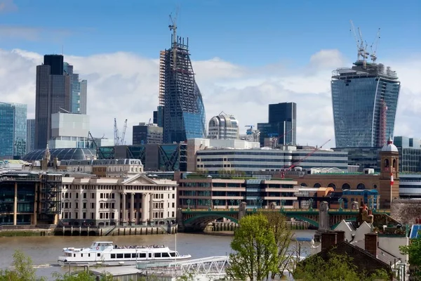 Londra Ngiltere Modern Binalar — Stok fotoğraf