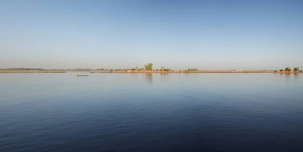 Romantische Sfeer Rivier Niger Mopti Mali — Stockfoto