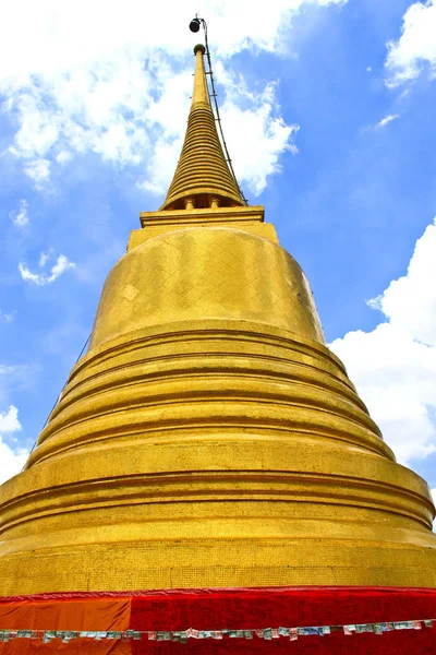 Tempel Wat Saket Gouden Berg — Stockfoto