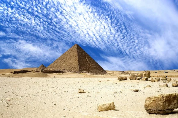 Bild Egyptens Stora Pyramider — Stockfoto