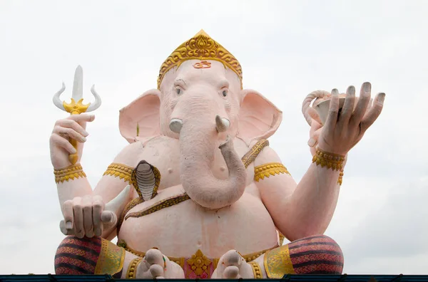 Ganesha Szobor Nakhon Nayok Thaiföld Szép — Stock Fotó