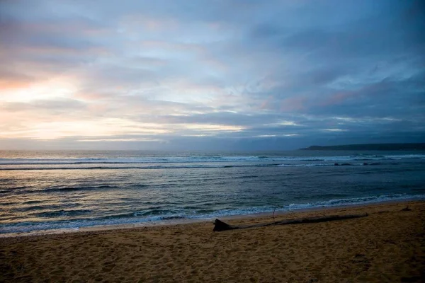 Costa Salvaje Sudáfrica Hermoso Amanecer Efectos Luz — Foto de Stock