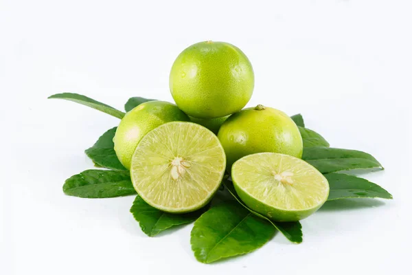 Lime Citron Vit — Stockfoto