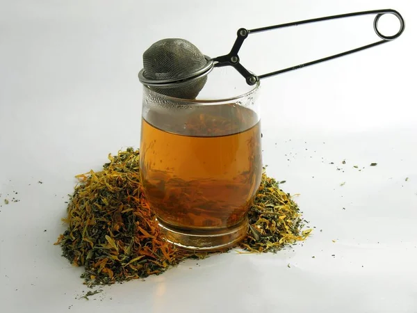 Трав Яний Чай Натуральна Медицина — стокове фото