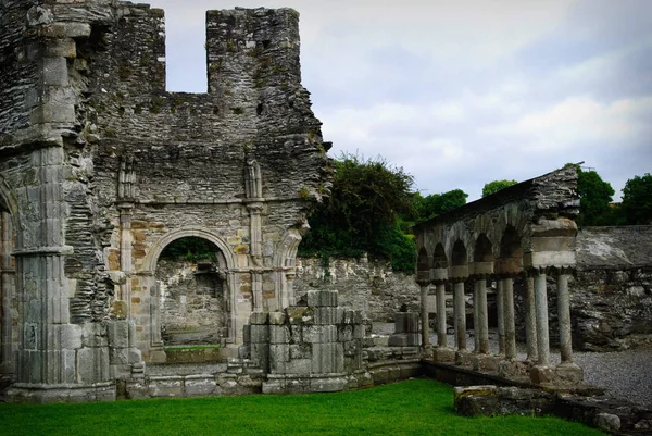 Abadía Mellifont Ubicada Condado Louth Fue 1154 Primera Abadía Cisterciense — Foto de Stock