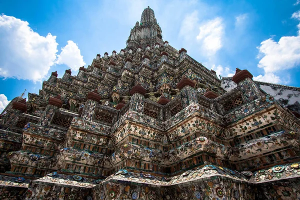 Stupa Des Arun Tempels Thailand — Stockfoto