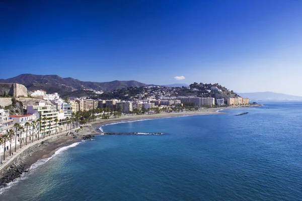 Playa Caletilla Almuñecar Andalucía España —  Fotos de Stock