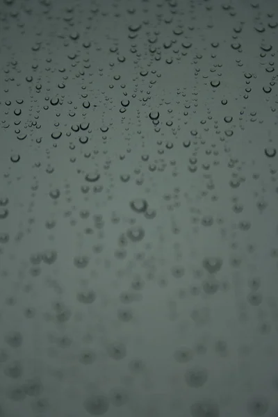 Raindrops Glass Can Use Background Design — Stockfoto