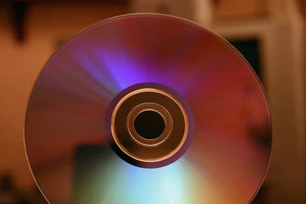 Dvd Που Χρησιμοποιείται Αποθηκευτικό Μέσο Για Ηλεκτρονικά Δεδομένα — Φωτογραφία Αρχείου