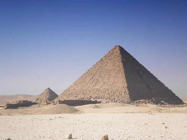 Pyramiden Plan Von Giza — Stockfoto