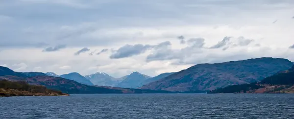 Pemandangan Loch Katrine Trossachs Skotlandia — Stok Foto
