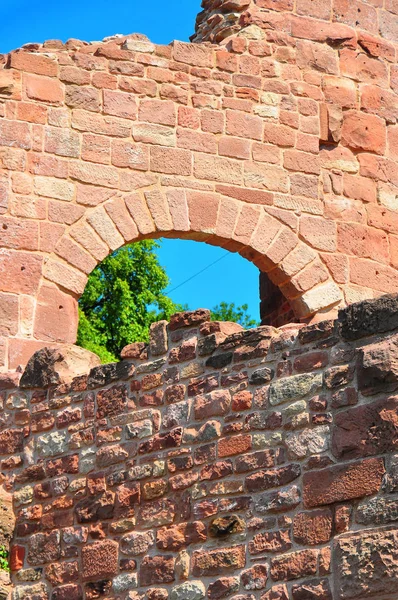 Shot Van Het Kasteel Van Luetzelburg Een Van Belangrijkste Middeleeuwse — Stockfoto