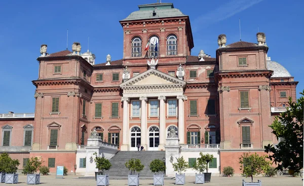 Castello Racconigi Vicino Torino Una Giornata Sole — Foto Stock