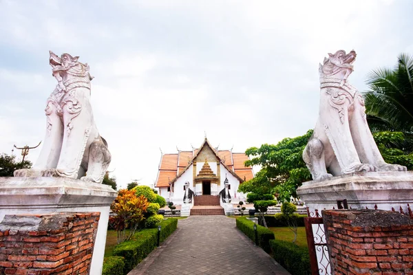 Bellissimo Tempio Thailandese Nella Provincia Nan Thailandia — Foto Stock