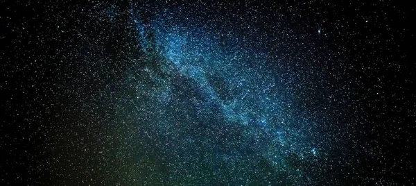 Ein Abschnitt Der Milchstraße Einer Klaren Sommernacht — Stockfoto