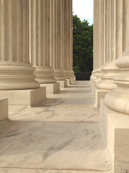Columnas Corte Suprema Los Estados Unidos Washington — Foto de Stock