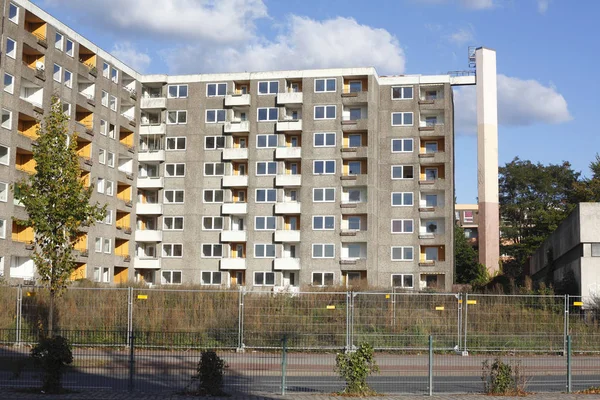 Condenado Bloque Pisos Por Demolición — Foto de Stock