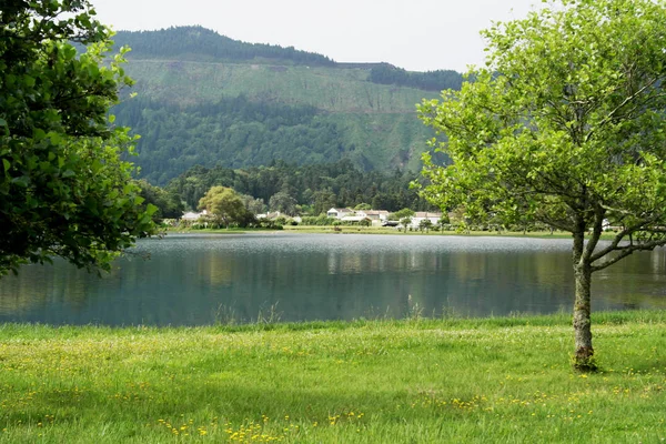 Lagoa Das Sete Cidades Sao Miguel Portekiz — Stok fotoğraf