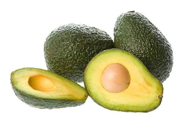 Immagine Isolata Avocado Fresco — Foto Stock