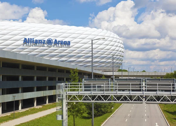 Egy Kép Allianz Arena Münchenben — Stock Fotó