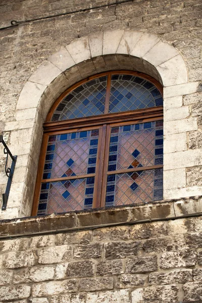Assisi Eski Penceresi — Stok fotoğraf