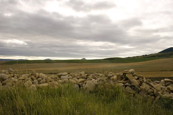 Vista Della Campagna Spagnola Estate — Foto Stock