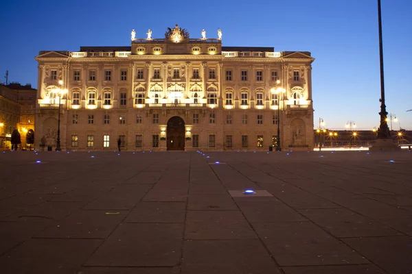 Edifício Famoso Trieste Italia — Fotografia de Stock