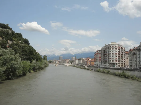 Rivière Grenoble Jour — Photo