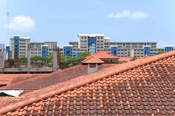 Edificios Apartamentos Arquitectura Moderna — Foto de Stock