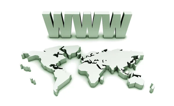 Www World Wide Web Internet Nätet — Stockfoto