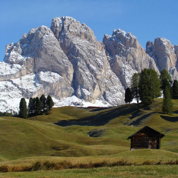 Paesaggio Alpino Dolomiti Italia — Foto Stock