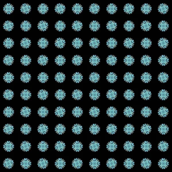 Textura Modrým Vykreslujícím Abstraktním Fraktním Vzorem — Stock fotografie