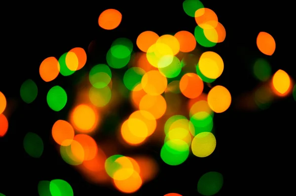 Bokeh Christmas Lights Abstract Background Коммерческого Назидательного Использования — стоковое фото