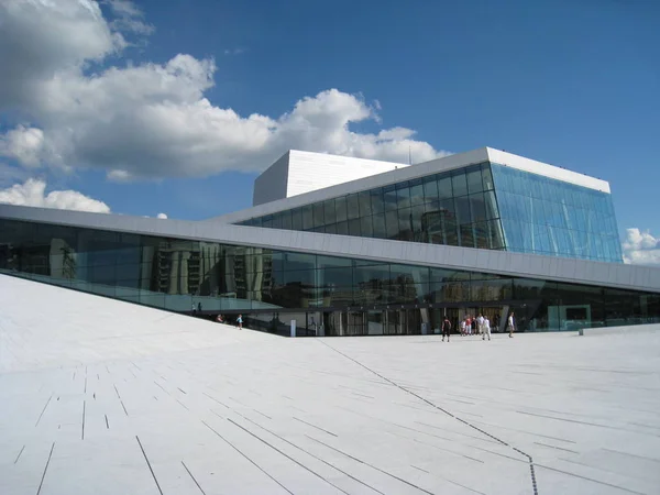 Opera House Oslo Noruega — Foto de Stock