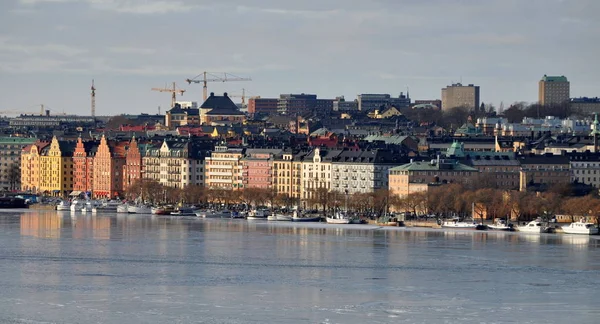 스톡홀름의 경관을 감상할 있습니다 — 스톡 사진