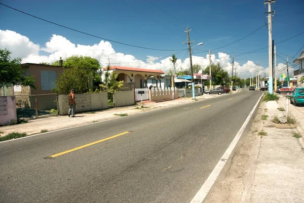 Puerto Rico Rural Vista Ciudad — Foto de Stock