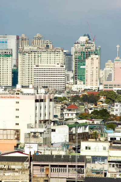 Bangkok Vista Sul Paesaggio Urbano Thailandia — Foto Stock