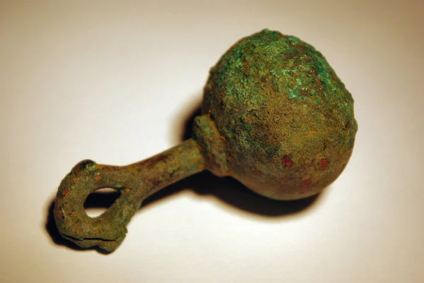 Pingente Antigo Idade Bronze — Fotografia de Stock